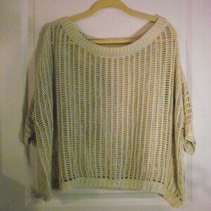 WOMENS 2XL from SHEIN OPEN WEAVE OVER-SIZED OVER-TOP